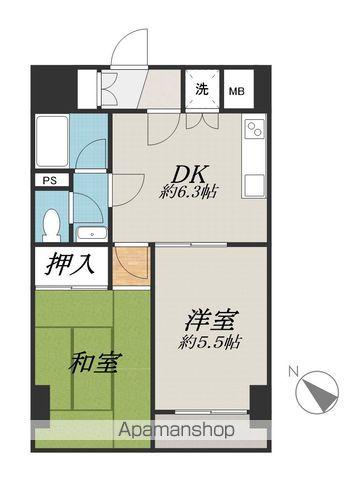 藤和東池袋コープ 8階階 間取り