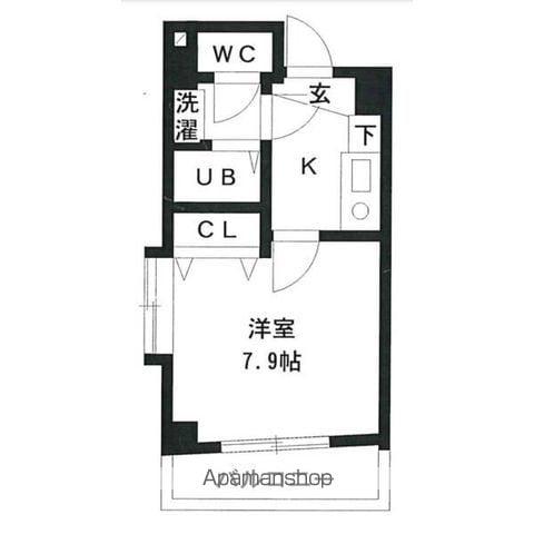 シティライフ本郷(1K/5階)の間取り写真
