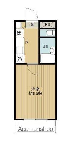 ジュネスイーグル(1K/2階)の間取り写真