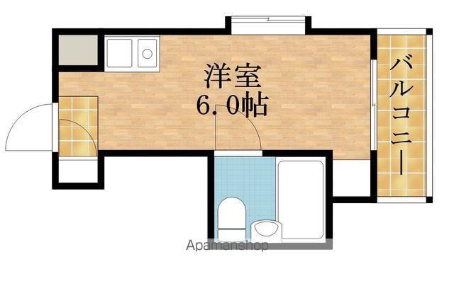 リエールハイム(ワンルーム/4階)の間取り写真