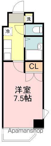 アイショウプラザ北五番丁(1K/4階)の間取り写真