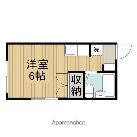 第Ⅱ香川ハイツ(ワンルーム/1階)の間取り写真