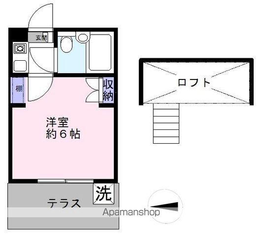 ジュネパレス新松戸第41 1階階 間取り