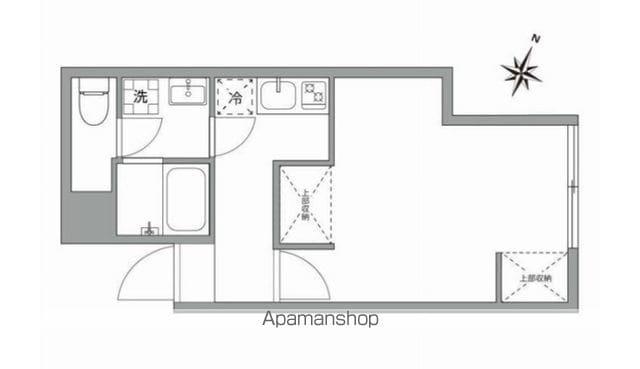 アルトパレス(1K/5階)の間取り写真