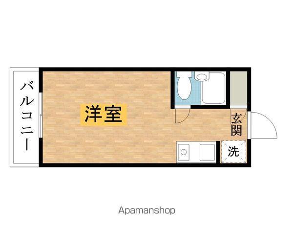 メゾン・ド・ノア明神町(1K/5階)の間取り写真