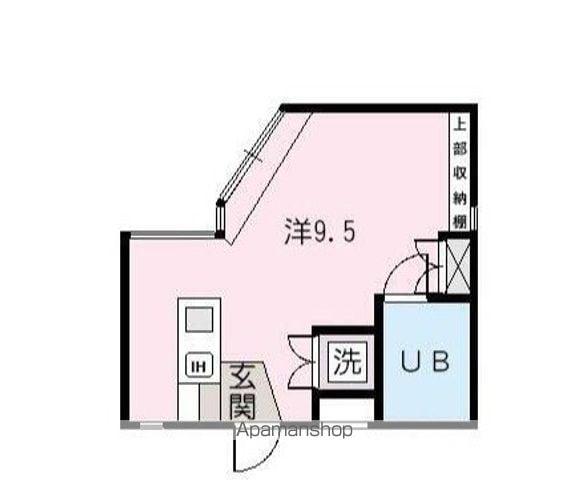 Nコート(ワンルーム/3階)の間取り写真
