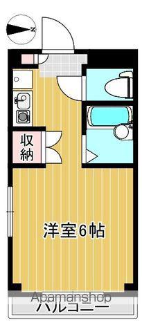 パールハイツ北新宿(ワンルーム/1階)の間取り写真