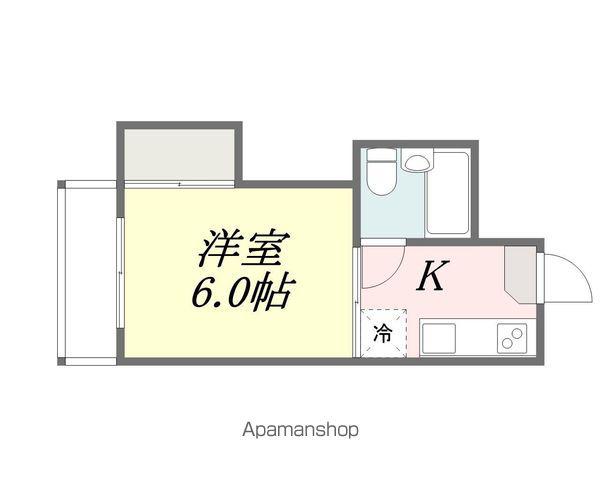 コーポ和光(1K/2階)の間取り写真