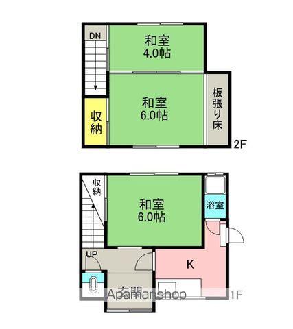 エイト旭町(3K)の間取り写真