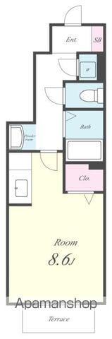 パル151(ワンルーム/1階)の間取り写真