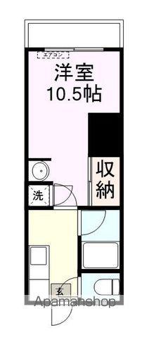 レジデンス西宮(1K/1階)の間取り写真