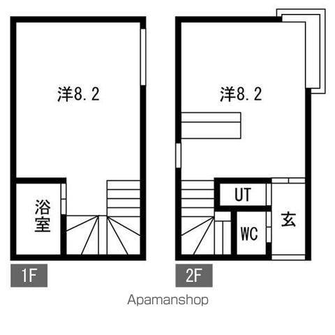 DANDELION(1LDK/1階)の間取り写真