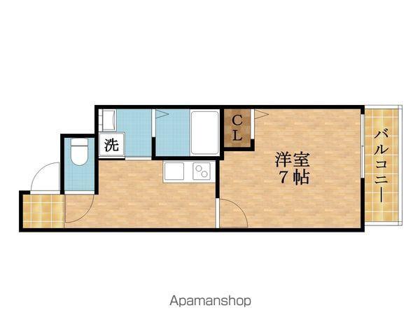 フジパレス千林1番館(1K/2階)の間取り写真