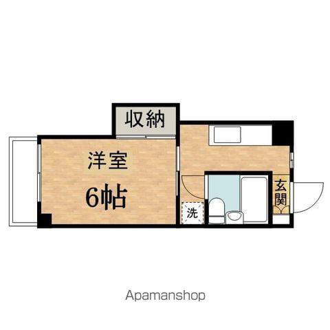 メゾングリーンライフ(1K/3階)の間取り写真