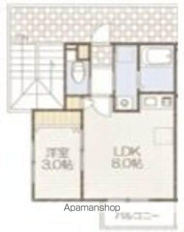 ラ・コンシェリー東千葉(1LDK/3階)の間取り写真
