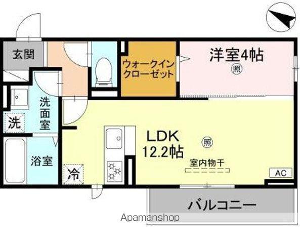 G .L TAKAKAICHOUジーエルプラスタカカイチョウ(1LDK/1階)の間取り写真