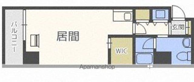 プライマル札幌北4条(ワンルーム/4階)の間取り写真