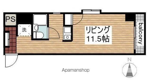 ライオンズマンション西新宿第5 2階階 間取り