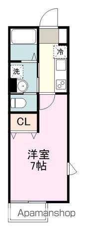 FORIA旭ヶ丘スタシオン(1K/1階)の間取り写真