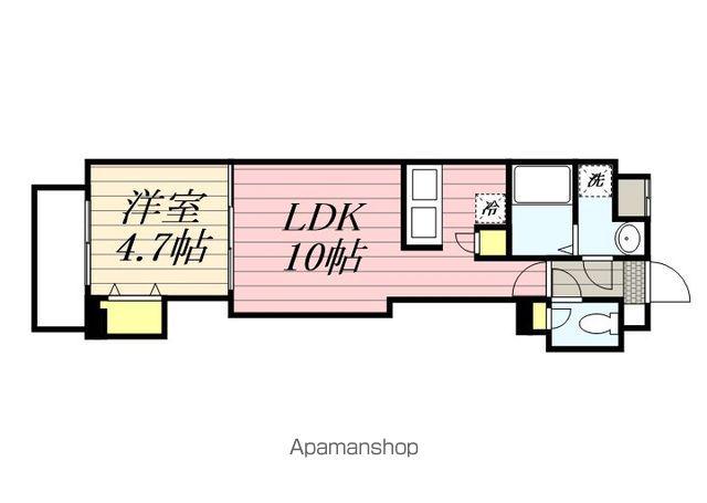 COTE D＇OR SOGA(1LDK/1階)の間取り写真