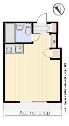 ウィンベルソロ西目白(ワンルーム/1階)の間取り写真