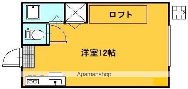 菱川コーポ(ワンルーム/1階)の間取り写真