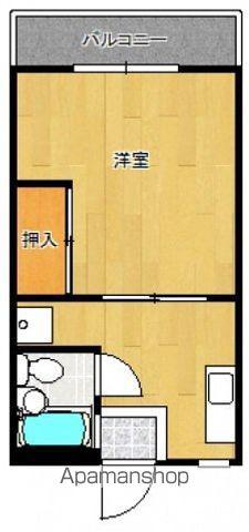 プルミエ(1K/3階)の間取り写真