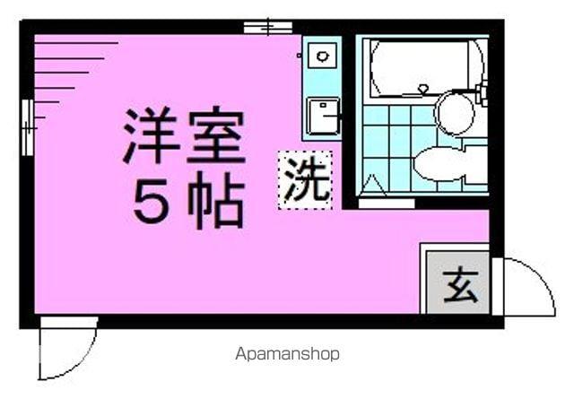 ライフピアエチュード(ワンルーム/1階)の間取り写真