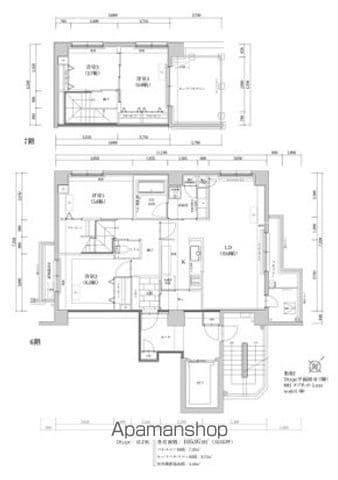 THE TEN GOOD 祖原Ⅰ(4LDK/6階)の間取り写真