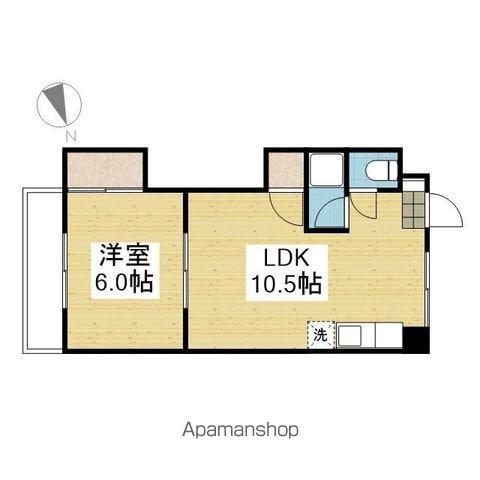 EARTH IZUMI(1LDK/3階)の間取り写真