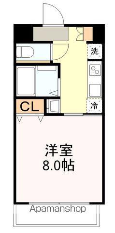 プランドビル本町(1K/8階)の間取り写真
