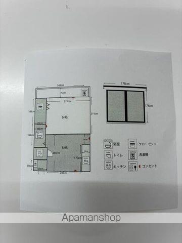 マノワール欅(1DK/3階)の間取り写真