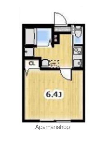 AMBITION野田(1K/3階)の間取り写真