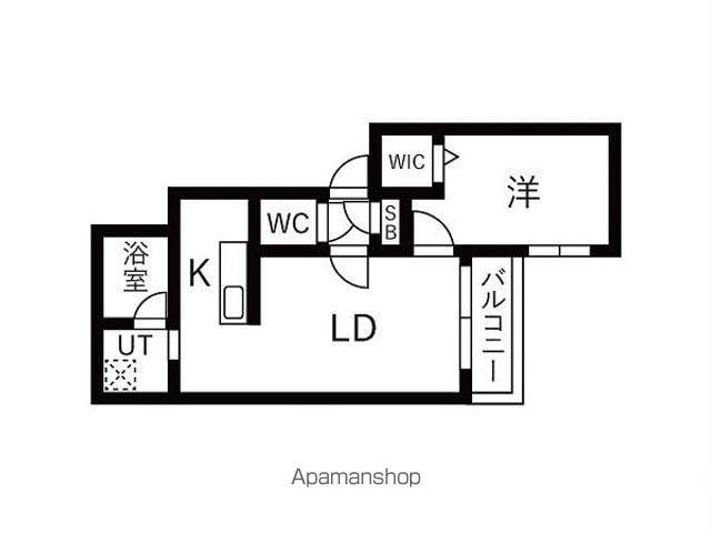 癒禅17Ⅰ(1LDK/3階)の間取り写真