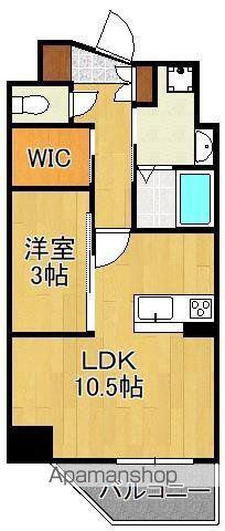 LEGEND黒崎Ⅱ(1LDK/5階)の間取り写真
