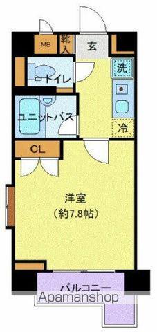 グランヴァン荻窪(1K/5階)の間取り写真