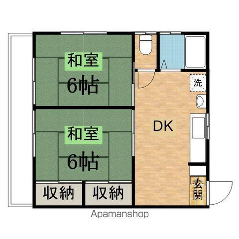 コーポ新倉 2階階 間取り