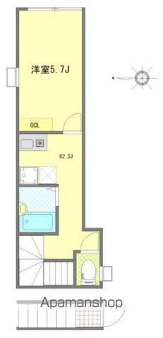 マウ東高円寺(1K/2階)の間取り写真