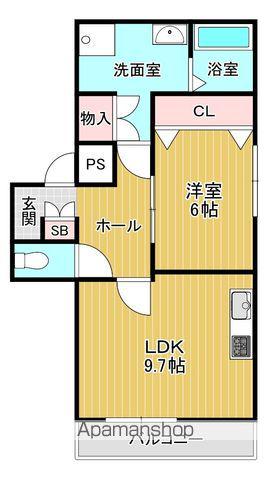 サンライト あべのⅥ(1LDK/1階)の間取り写真