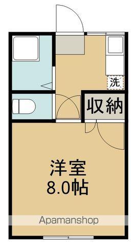 コーポ宮城野原A(1K/2階)の間取り写真