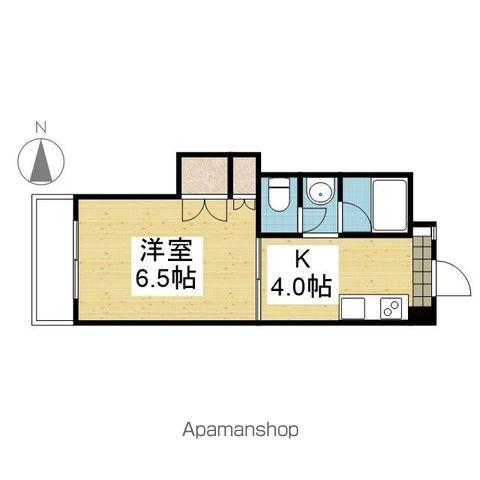 SELEコート壱番館(1K/5階)の間取り写真