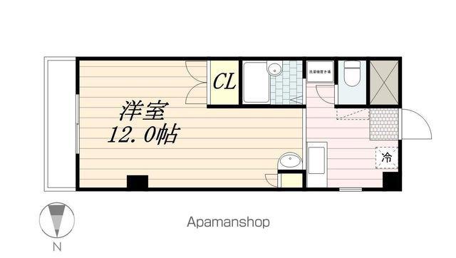 TONBOマンション(1K/1階)の間取り写真