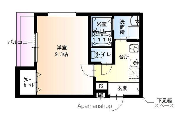 フジパレス鳳中町5番館(1K/2階)の間取り写真