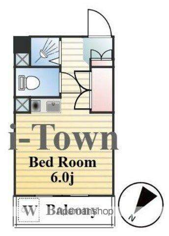 グリーンピア氷川(ワンルーム/7階)の間取り写真