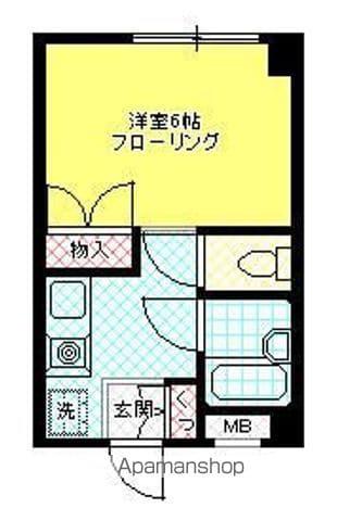 メゾンセンチュリー(1K/1階)の間取り写真