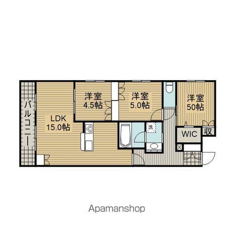 シャルマンおおたかの森(3LDK/3階)の間取り写真