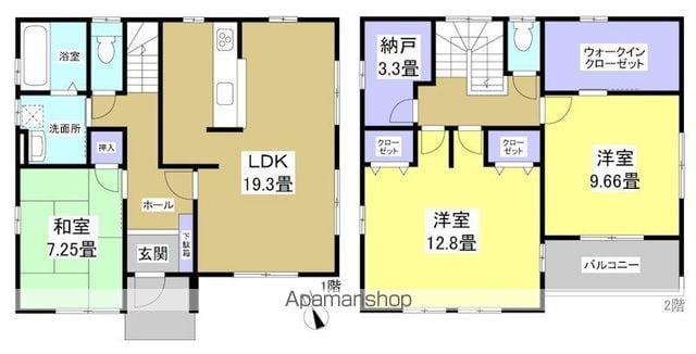 遠州鉄道 さぎの宮駅 徒歩13分 2階建 築18年(3SLDK)の間取り写真