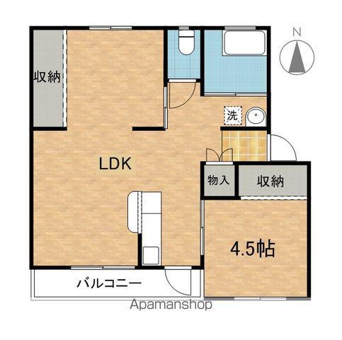 ヒルトップ長野(3K/4階)の間取り写真
