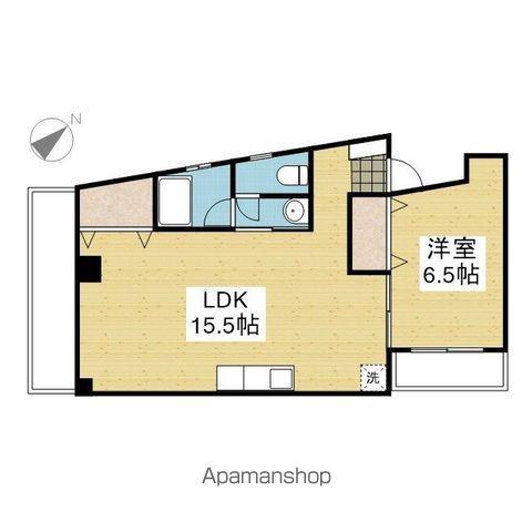 笠井第2ビル(1LDK/2階)の間取り写真