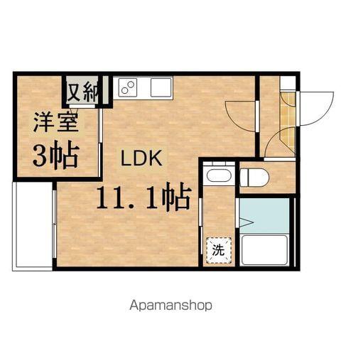 JACK NAGANUMA Ⅰ(1LDK/1階)の間取り写真